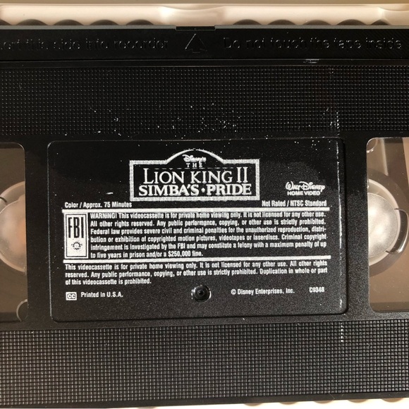 Disney VHS Lion King II Simba’s Pride & Might Joe Young - Picture 9 of 14